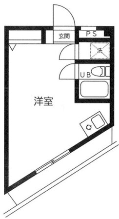 プチコート高幡の物件間取画像